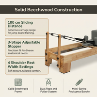 Wooden Pilates Reformer — Results & Stats